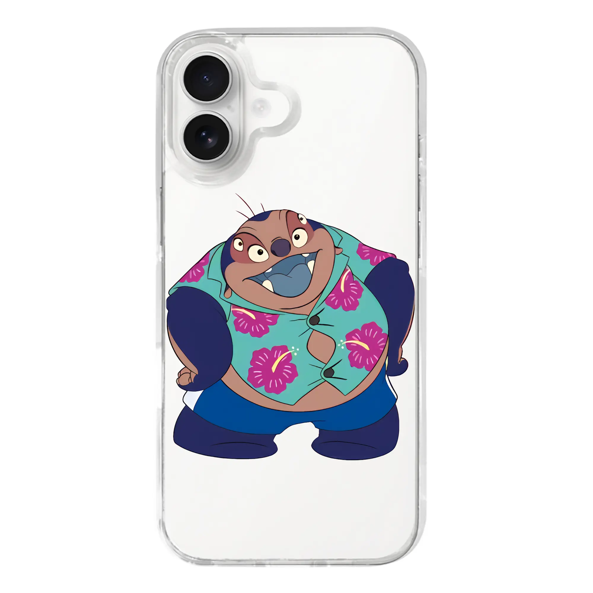 リロ＆スティッチ グッズ ジャンバ博士 - iPhone 17シリーズ 透明スマホケース – 薄型・耐衝撃・精密フィット保護カバー